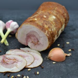 Gebraden varkensrollade